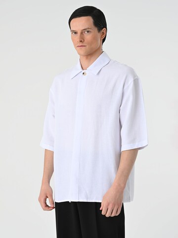 Antioch Comfort Fit Skjorte i hvid