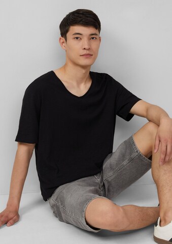 s.Oliver T-Shirt in Schwarz