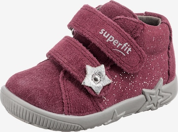 SUPERFIT First-Step Shoes 'STARLIGHT' in Red: front