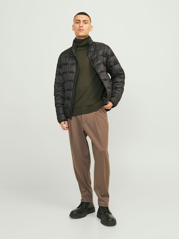 JACK & JONES Trui 'JJEemil' in Groen: voorkant