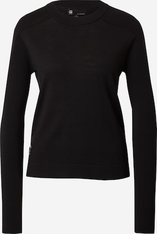 Pull-over G-Star RAW en noir : devant