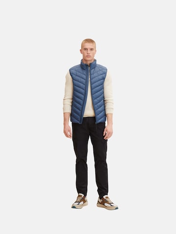 Gilet TOM TAILOR en bleu