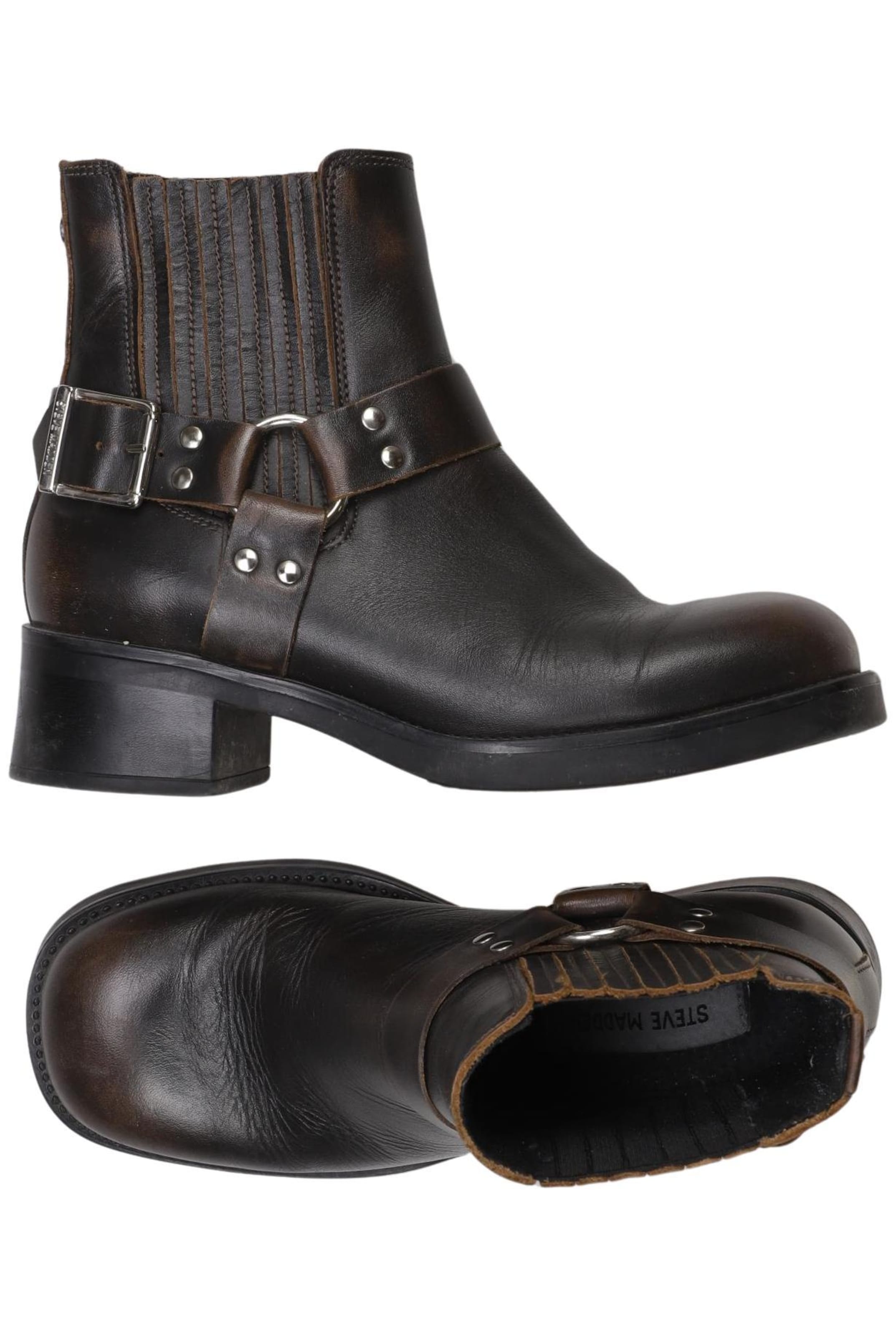 STEVE MADDEN Stiefelette 38 in Braun: Vorderseite