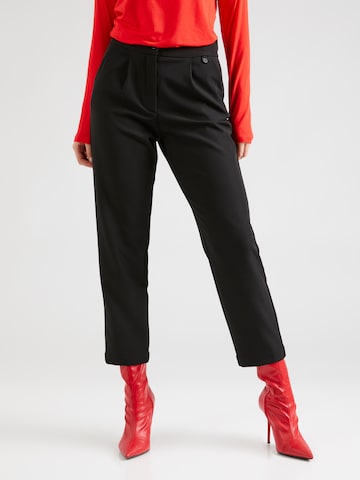 Gang Regular Pleated Pants 'STELLA' in Black: front