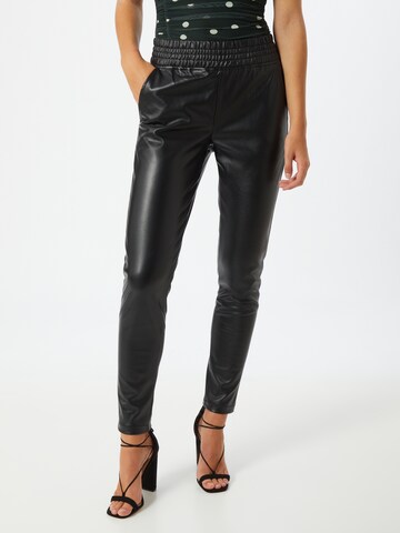 SISTERS POINT Tapered Broek in Zwart: voorkant