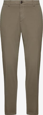 Boggi Milano Regular Chino Pants in Green: front