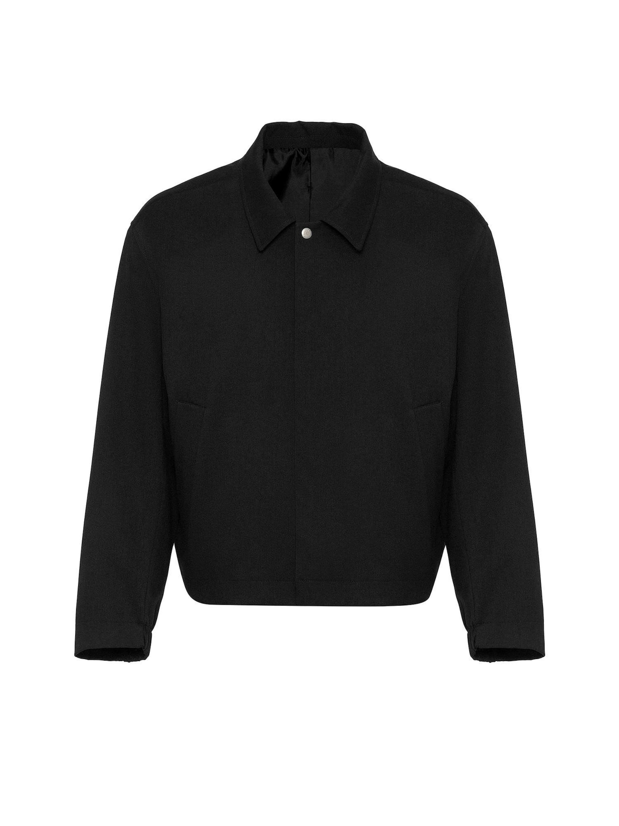 Geacă de primăvară-toamnă de la Antioch pe negru: față