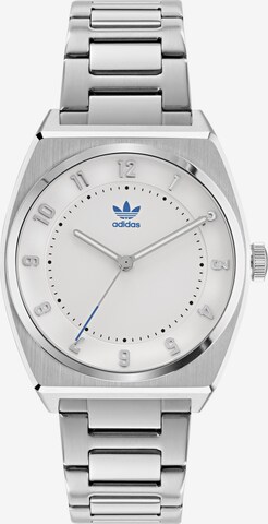 ADIDAS ORIGINALS Analoguhr in Silber: predná strana