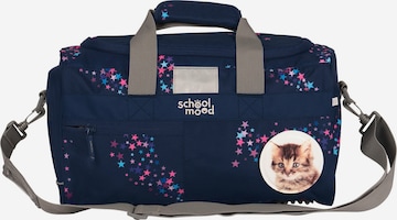 School-Mood Sports Bag in Blue: front