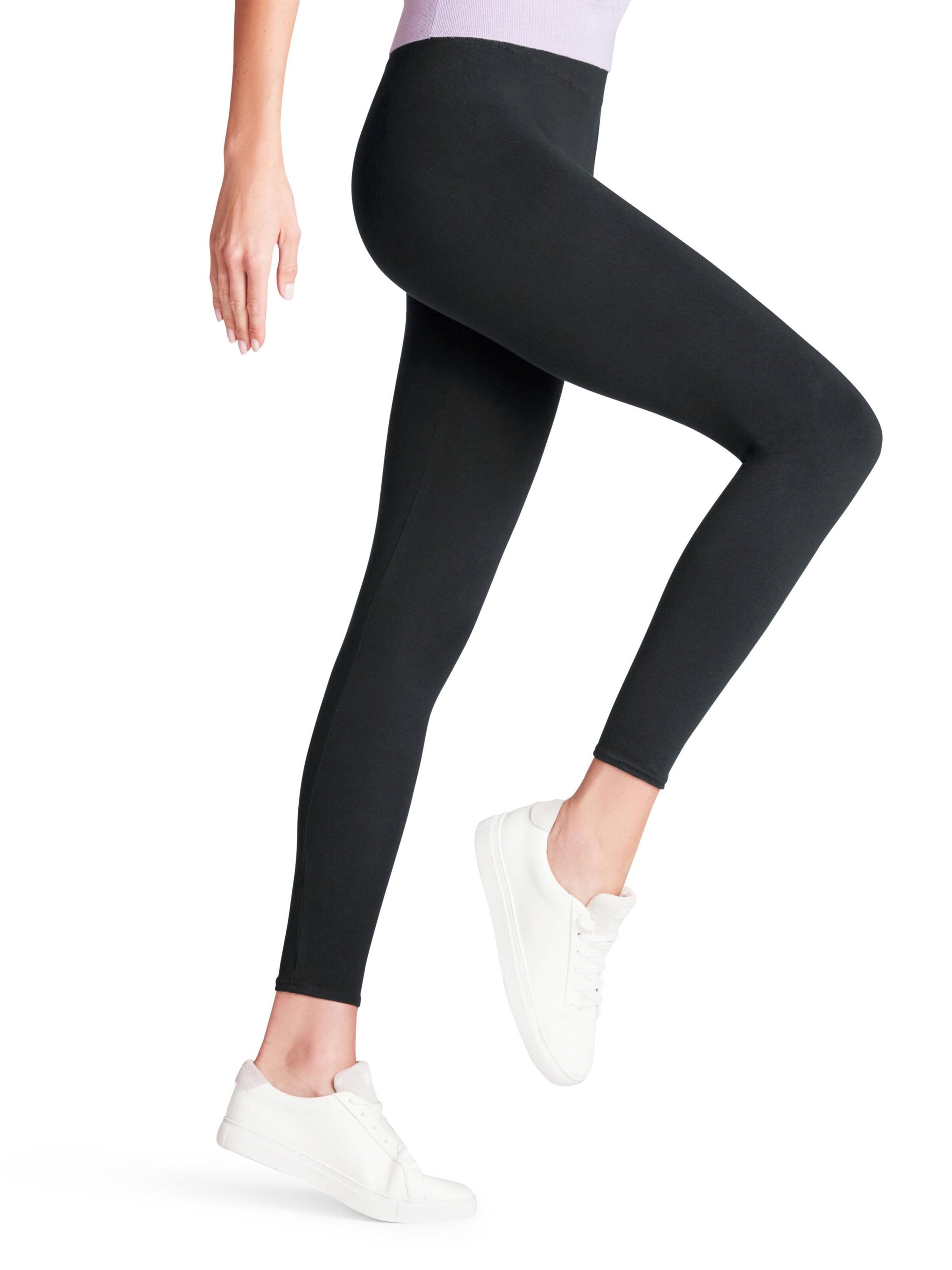 FALKE Slimfit Leggings 'Cotton Seamless'‌‌ in Grau