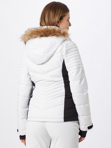 Superdry Snow Outdoorová bunda - biela