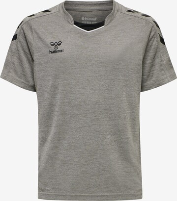 T-Shirt fonctionnel Hummel en gris : devant