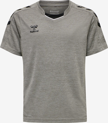 T-Shirt fonctionnel Hummel en gris : devant