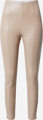 EDITED Leggings 'Teresa' in Brown: front