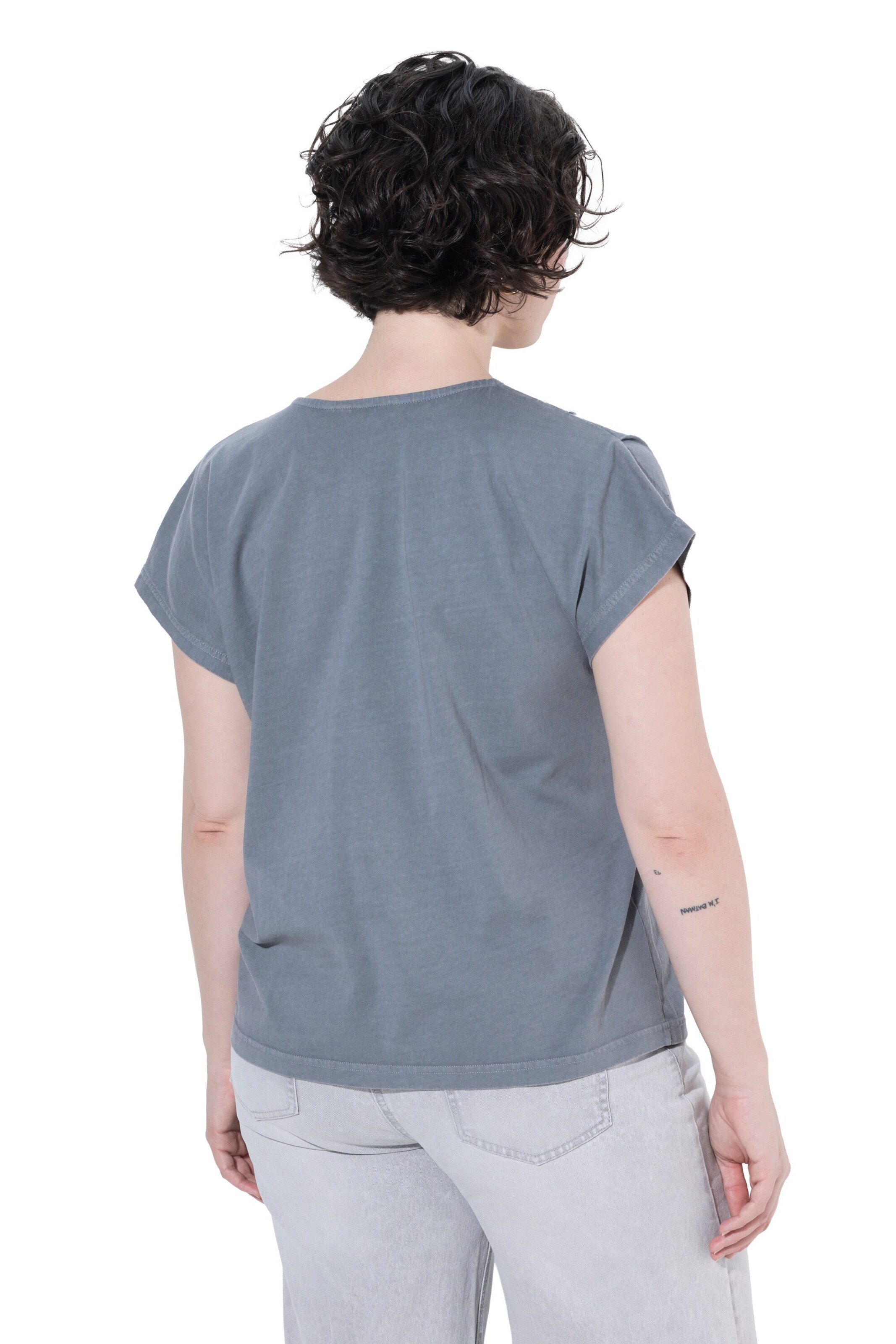 Ulla Popken Shirt in Blauw