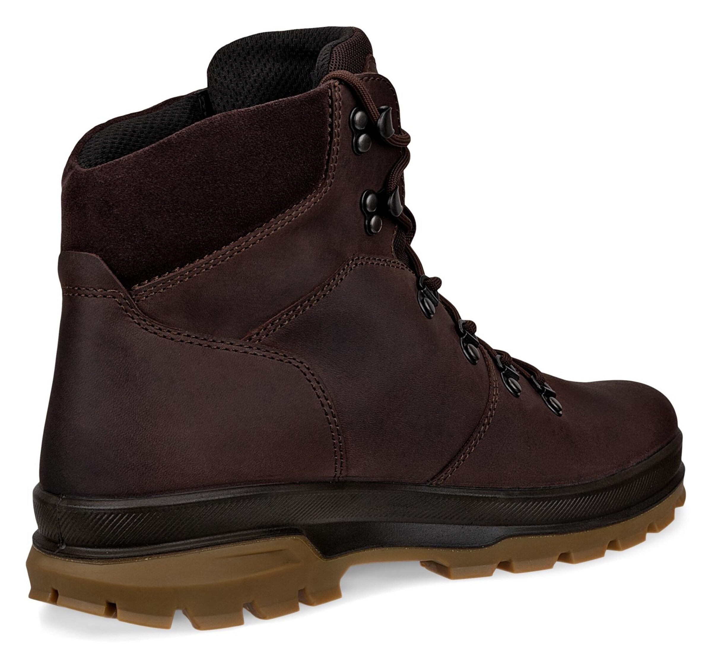 ECCO Lace-Up Boots in Brown