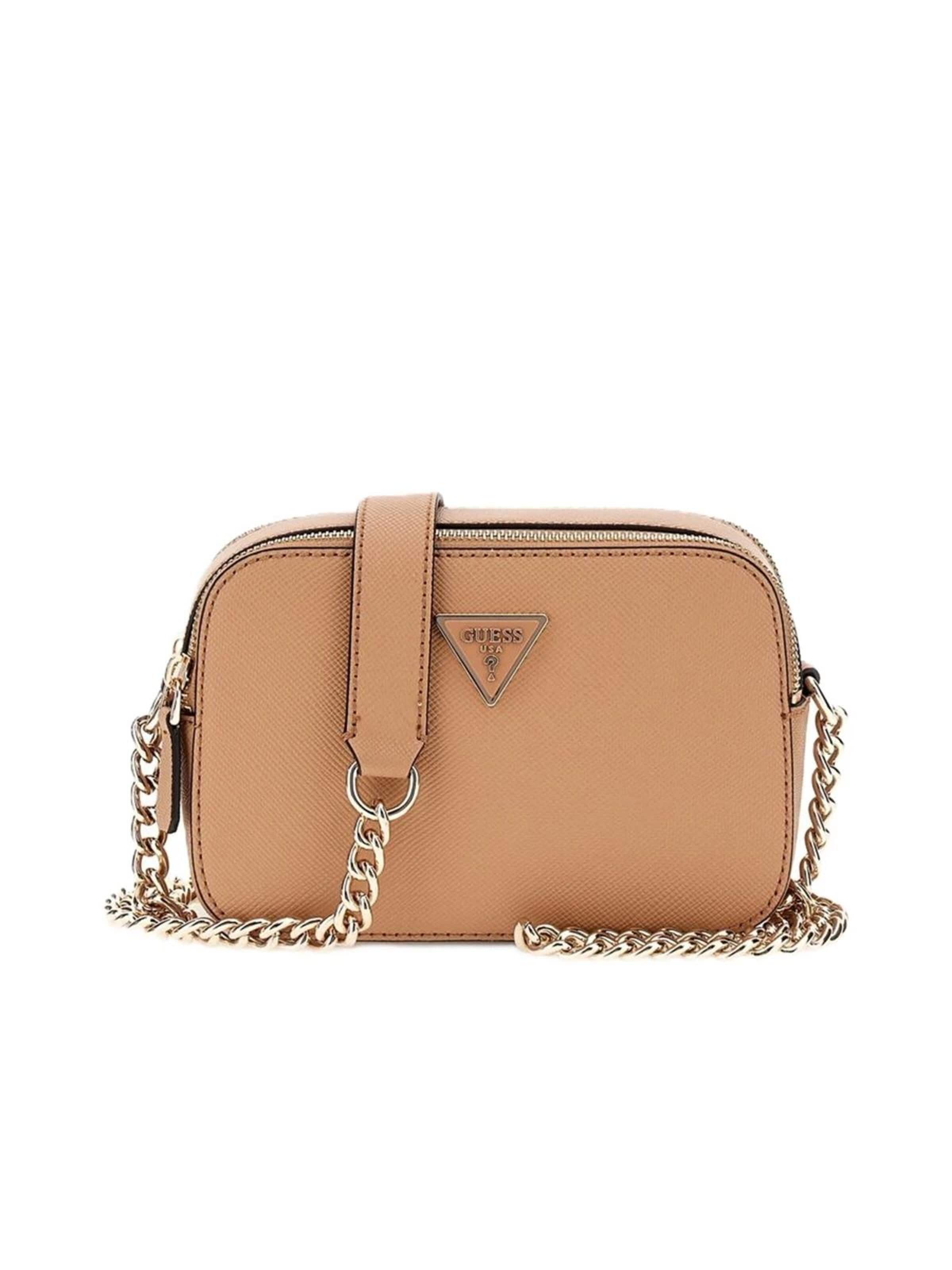 GUESS Shoulder Bag 'ZG967214' in Beige: front