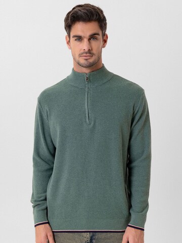Pull-over 'Faber' Jacey Quinn en vert : devant