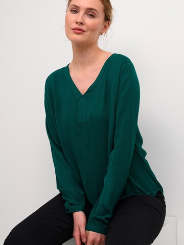 Kaffe - Blusa 'Amber' en verde