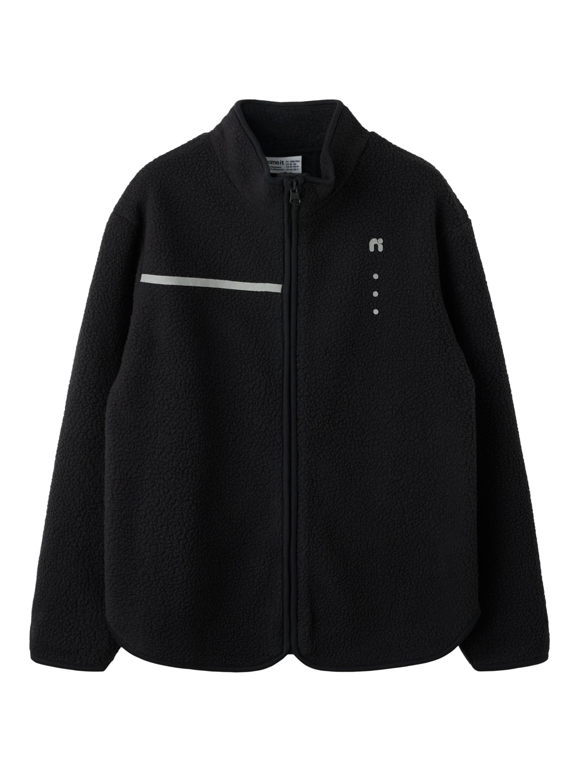 NAME IT - Chaqueta de entretiempo en negro: frente