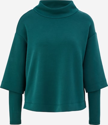 s.Oliver BLACK LABEL Sweatshirt in Green: front