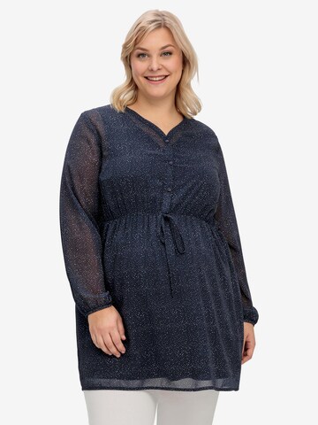 SHEEGO Tunic in Blue: front