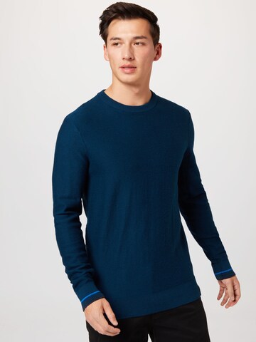 SCOTCH & SODA Sweater in Blue: front