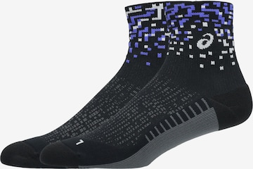 Chaussettes ASICS en noir : devant