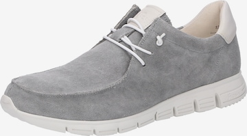 Chaussure à lacets SIOUX en gris : devant