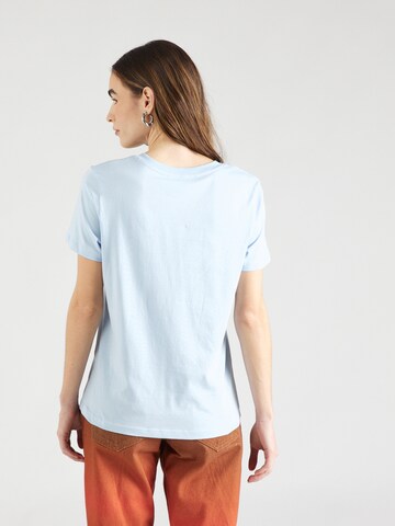 T-shirt 'ESSENTIAL' SELECTED FEMME en bleu