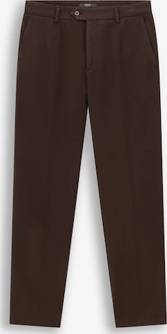 Boggi Milano Slim fit Chino Pants in Brown: front