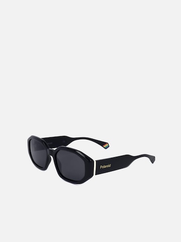 Polaroid Sonnenbrille in Schwarz: Vorderseite
