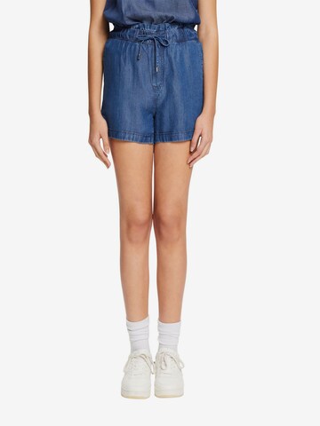 ESPRIT Loosefit Shorts in Blau: predná strana