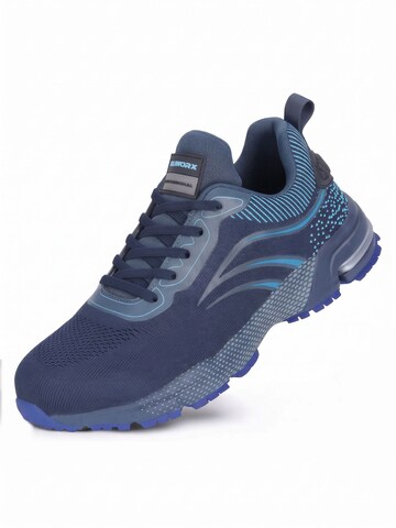 Eliworx Sneakers 'Arbeitsschuhe Damen S1 PL - Onyx Pro Atmungsaktiv - Stahlkappe - Besonders Rutschhemmend' in Blue: front