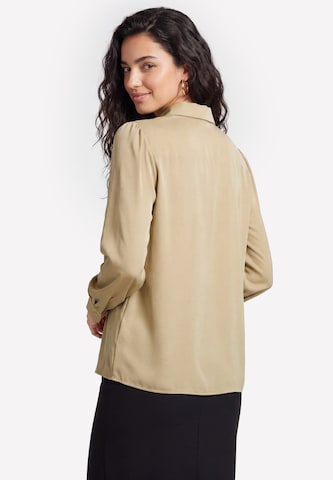 Chemisier usha BLACK LABEL en vert