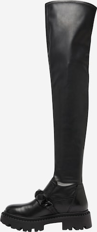 ASH Over the Knee Boots 'GILL' in Black