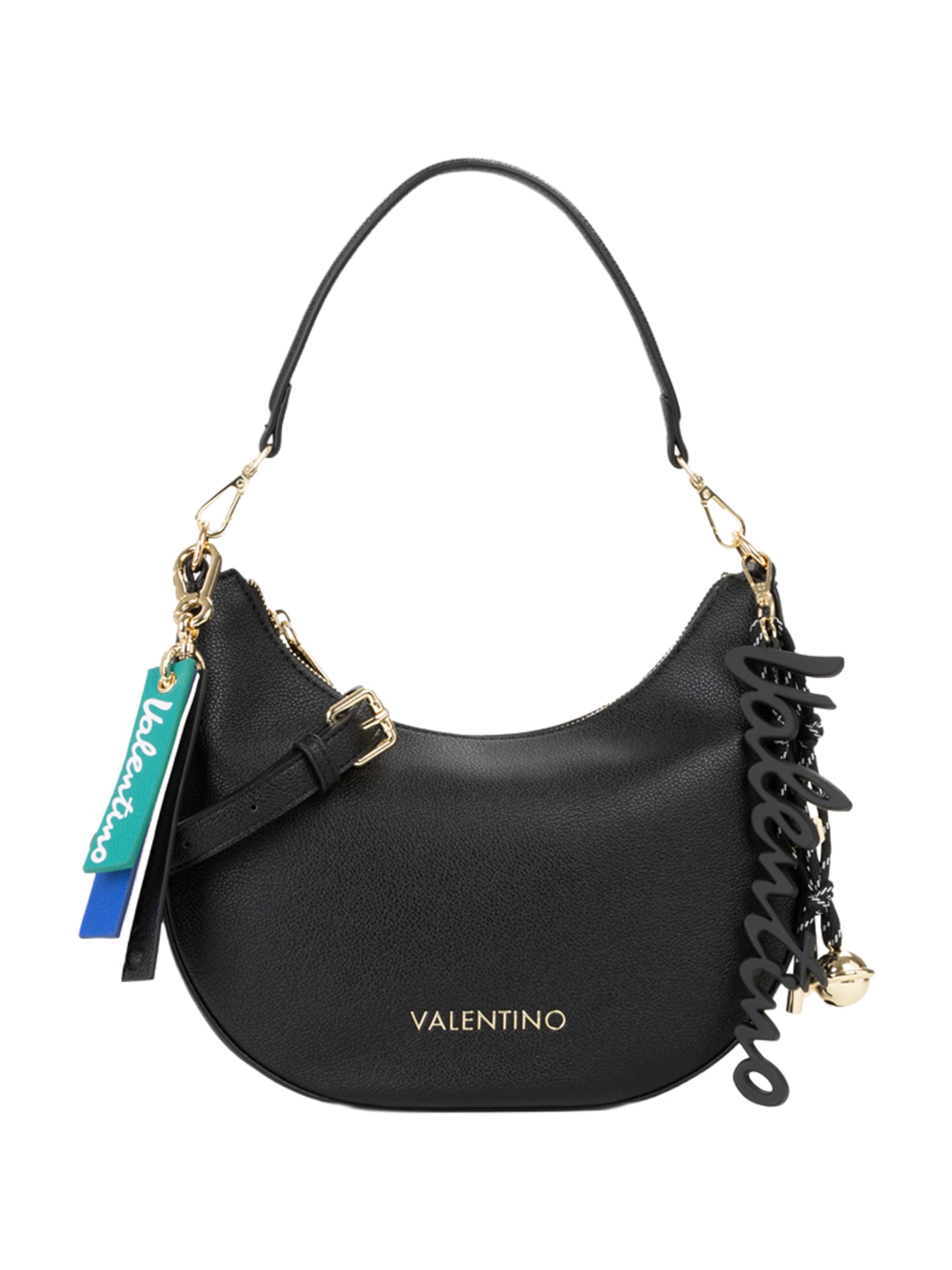 Borsa a spalla di VALENTINO in nero: frontale