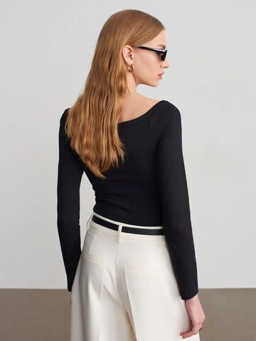 Shirtbody Dilvin en noir