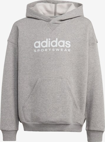 ADIDAS PERFORMANCE Athletic Sweatshirt in Grey: front