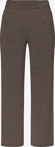 SASSYCLASSY Wide Leg Hose in Grau: Vorderseite