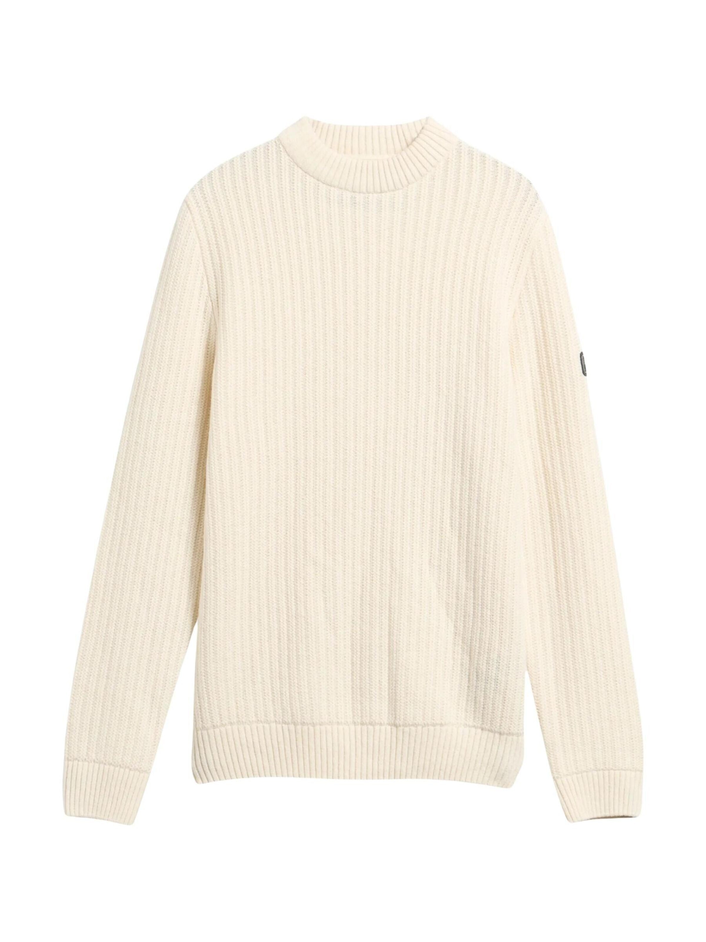 Pull-over 'OXHAM' Barbour International en blanc : devant