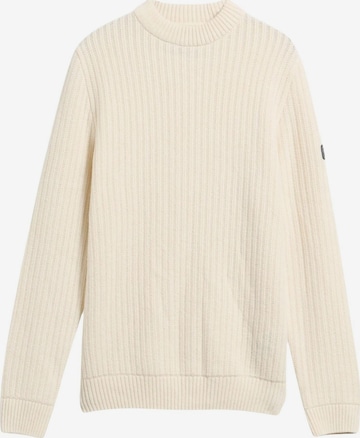 Pull-over 'OXHAM' Barbour International en blanc : devant
