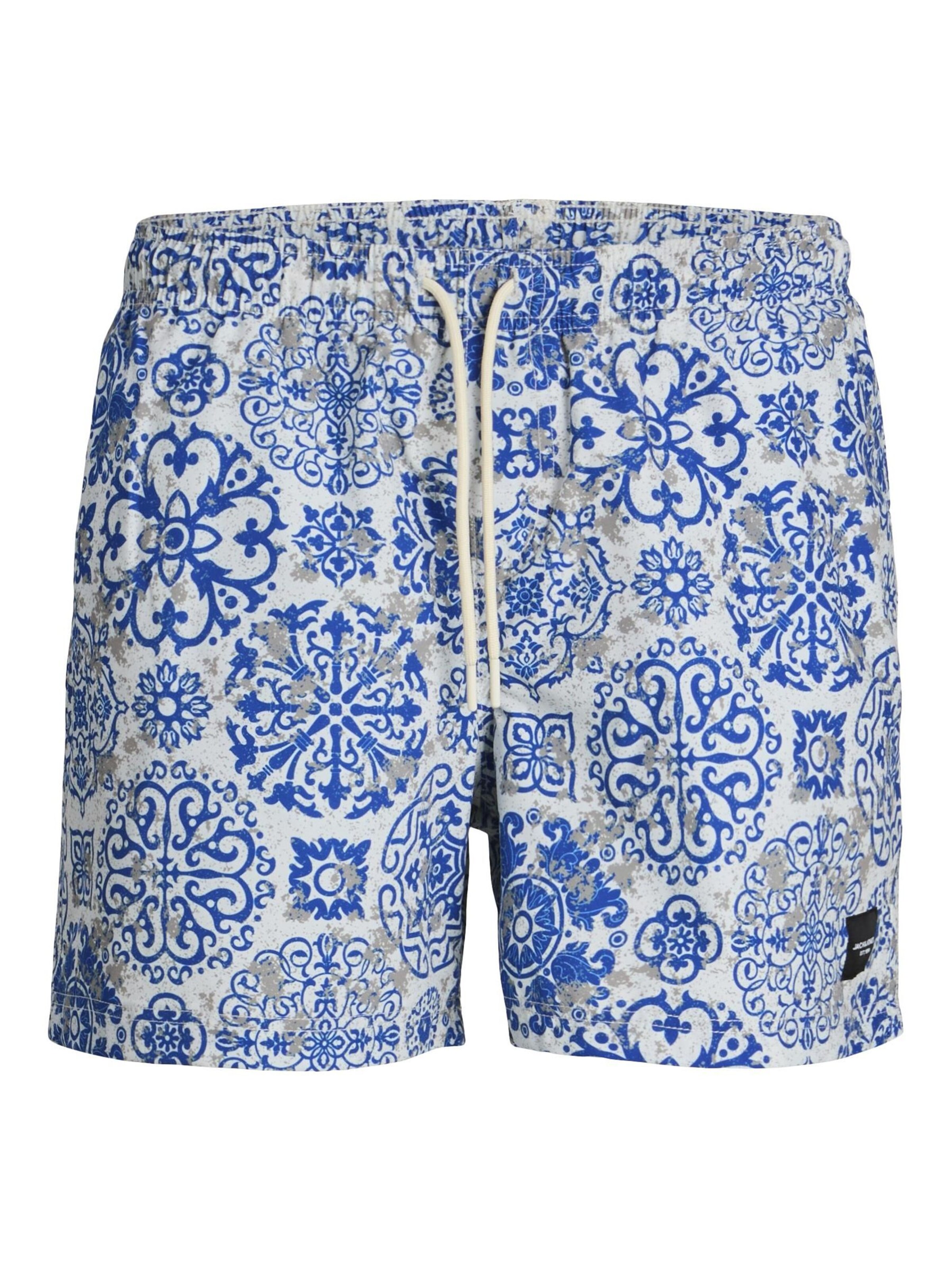 JACK & JONES Board Shorts 'JPSTMaui' in Blue: front