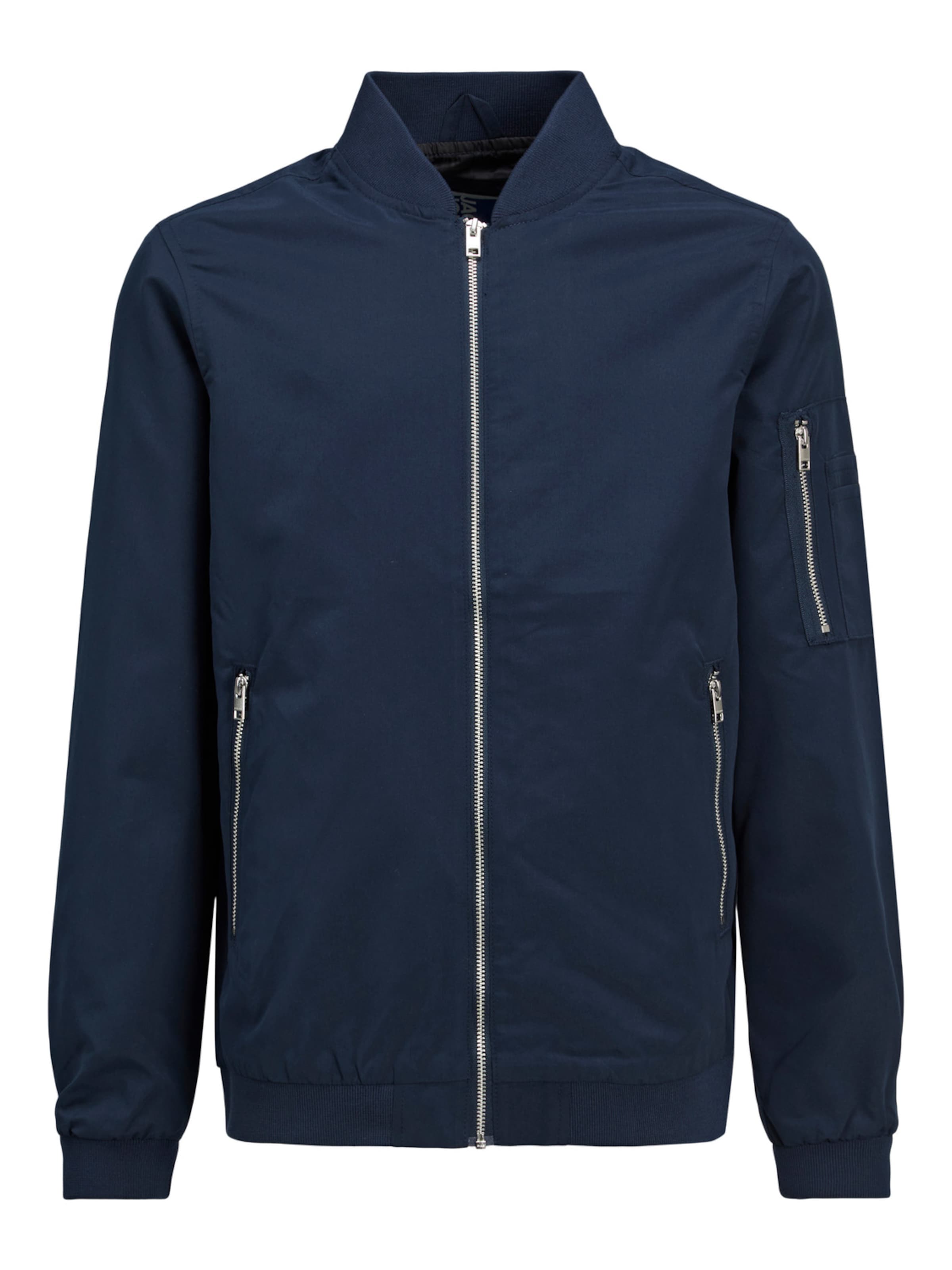 Jack & Jones Junior Jacke 'JJERush' in Blau: Vorderseite