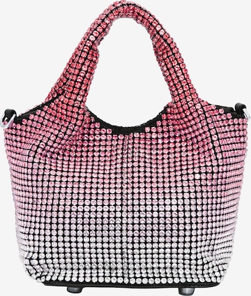 Borsa a mano di myMo at night in rosa: frontale