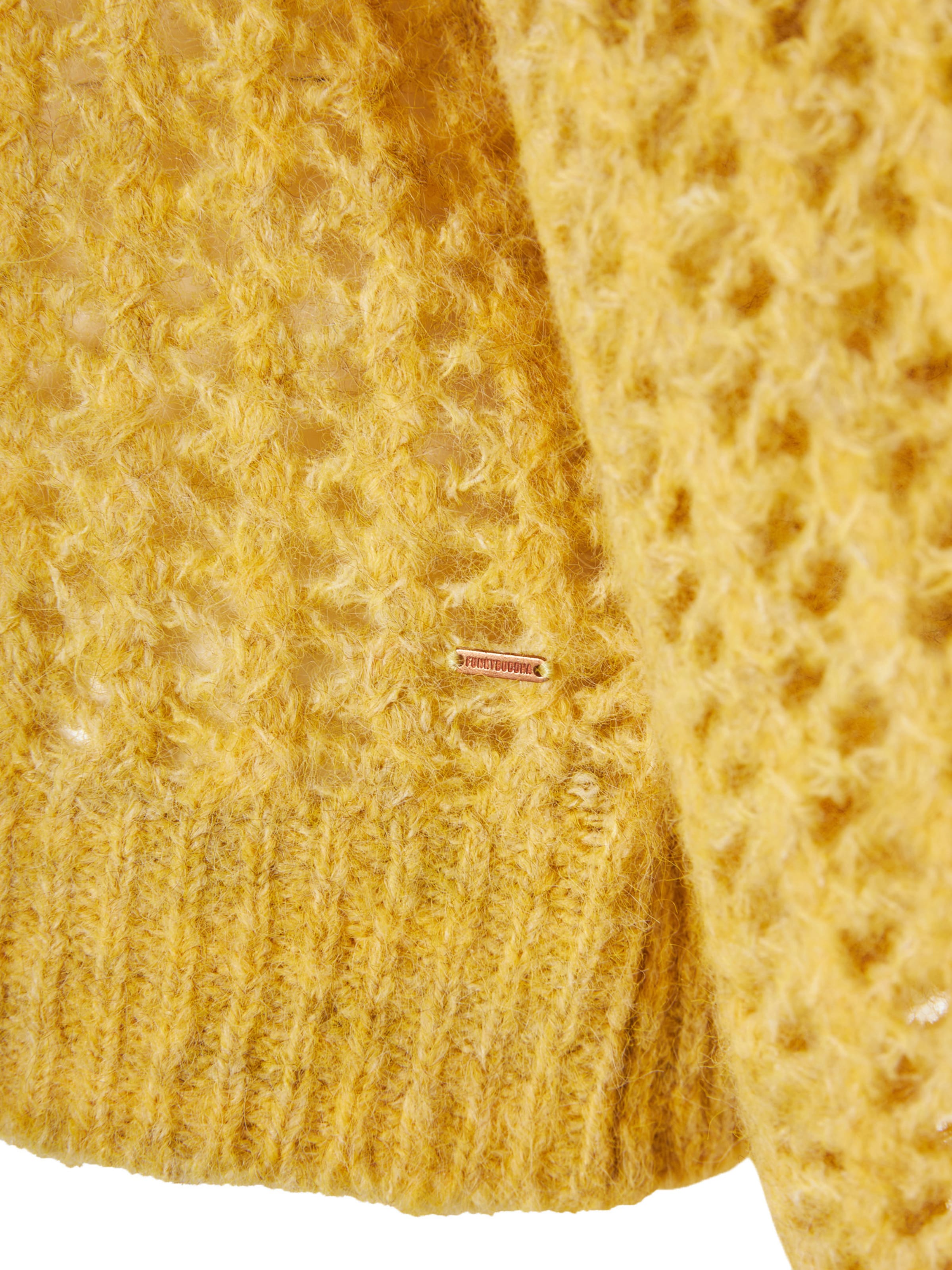 Funky Buddha Pullover in Gelb