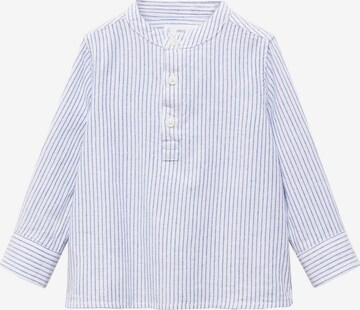 MANGO KIDS Regular fit Overhemd 'CARLOS' in Blauw: voorkant