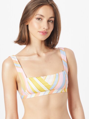 BILLABONG Bustier Sportsbikinitopp 'Break of Dawn' i blandingsfarger: forside