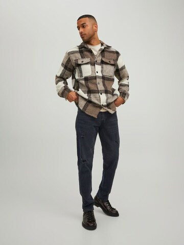 JACK & JONES Tapered Jeans 'Mike' i blå