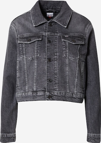 Tommy Jeans Between-Season Jacket 'IZZIE' in Black: front